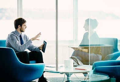 Meeting at the office