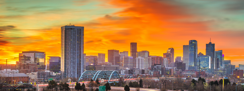 Denver, CO skyline
